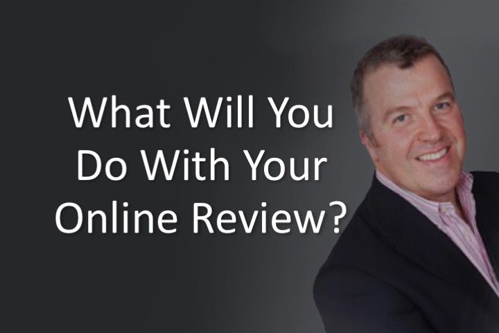 What will you with your online review?
