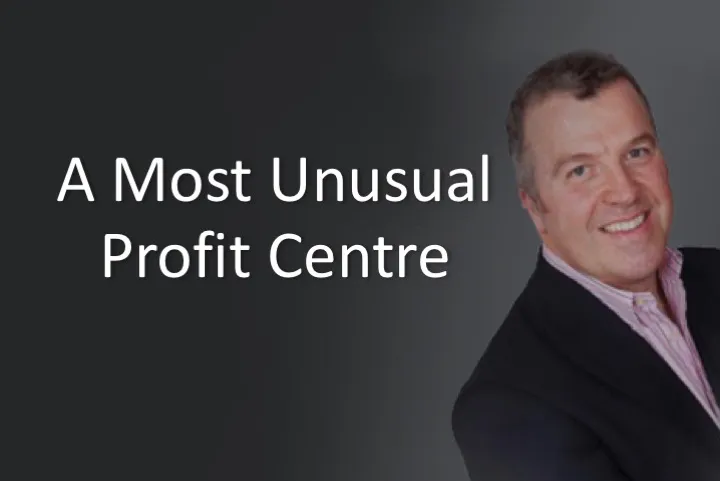 A most unusual profit centre