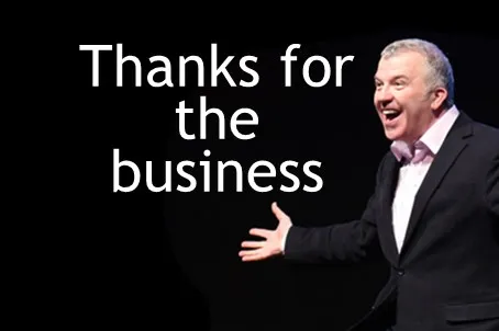 Thanks for the Business