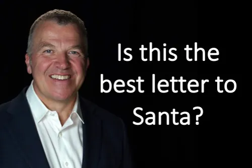 Is this the best letter to Santa