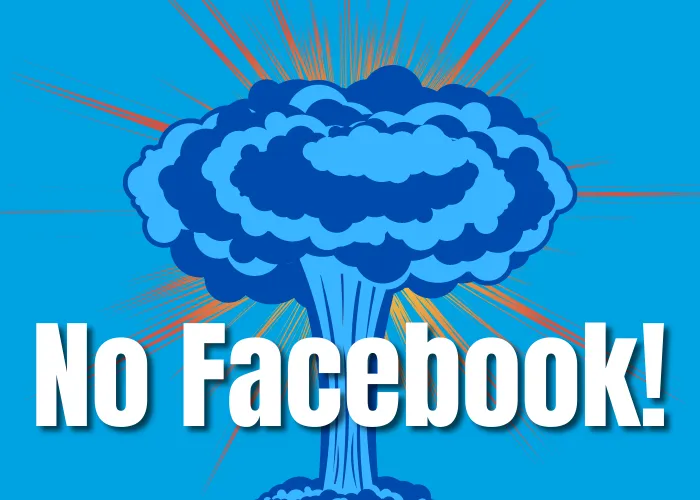 No Facebook