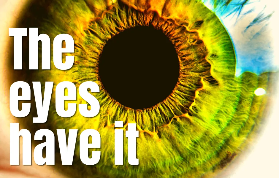 The eyes have it
