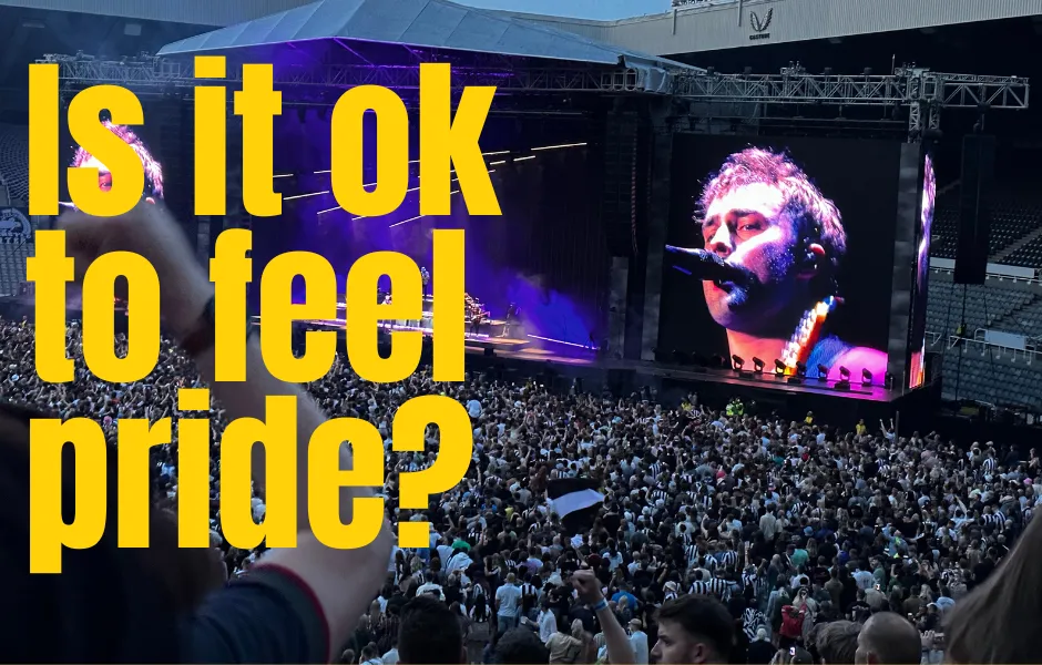 Is it ok to feel pride?
