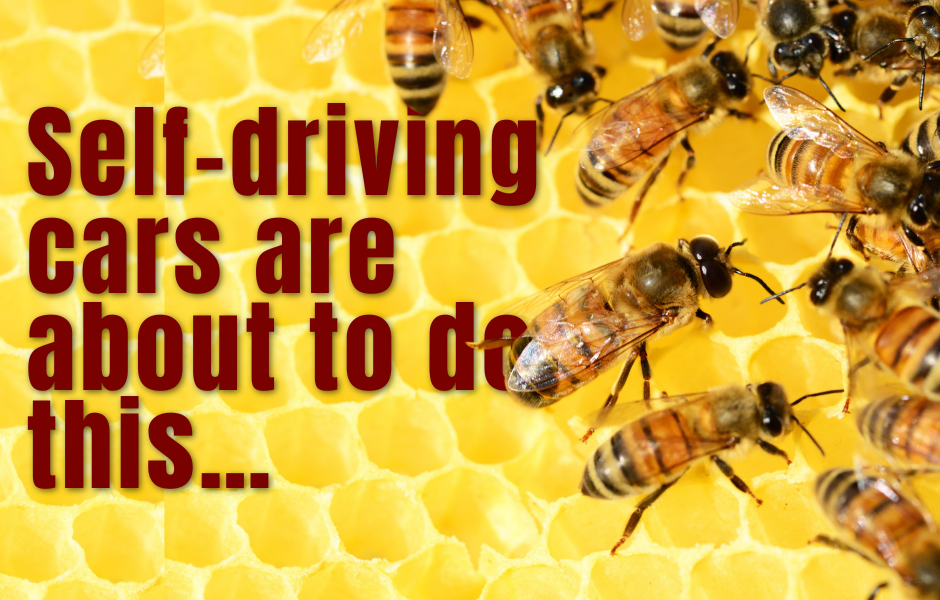 Self-driving cars are about to do this…