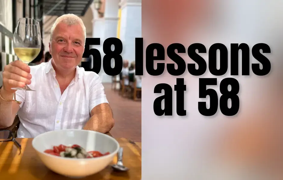 58 lessons at 58