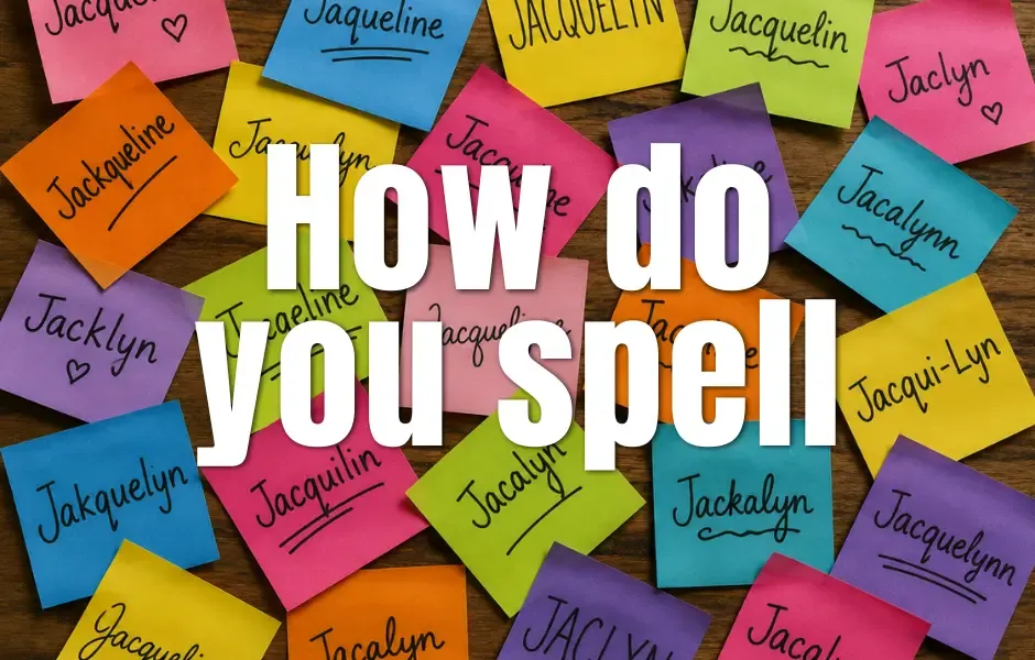 How are you with names?