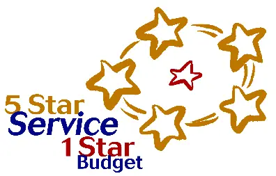 5 Star Service, 1 Star Budget